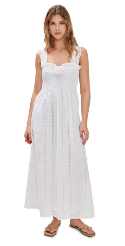 Hill House Home The Rosetta Nap Dress White