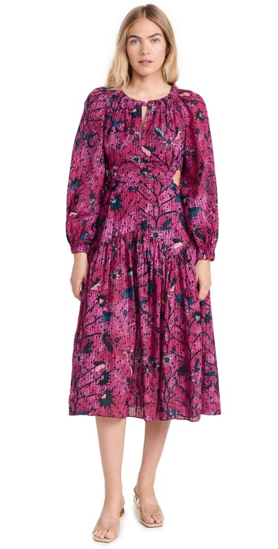 Ulla Johnson Helia Dress Snapdragon