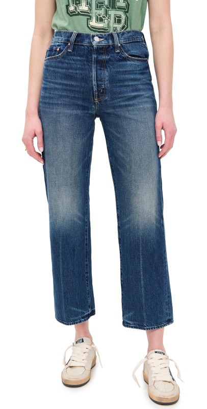 MOTHER The Rambler Ankle Jeans Well Stacked