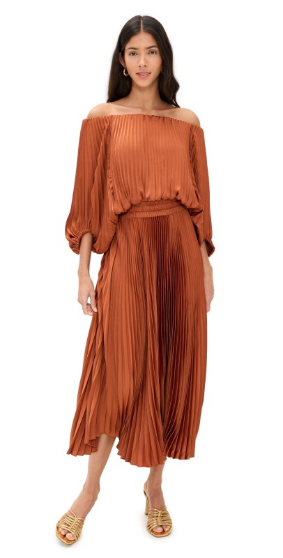 A. L.C. Sienna Dress Red Rock