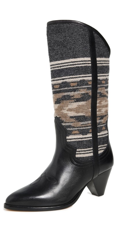Isabel Marant Lijita Boots Faded Black