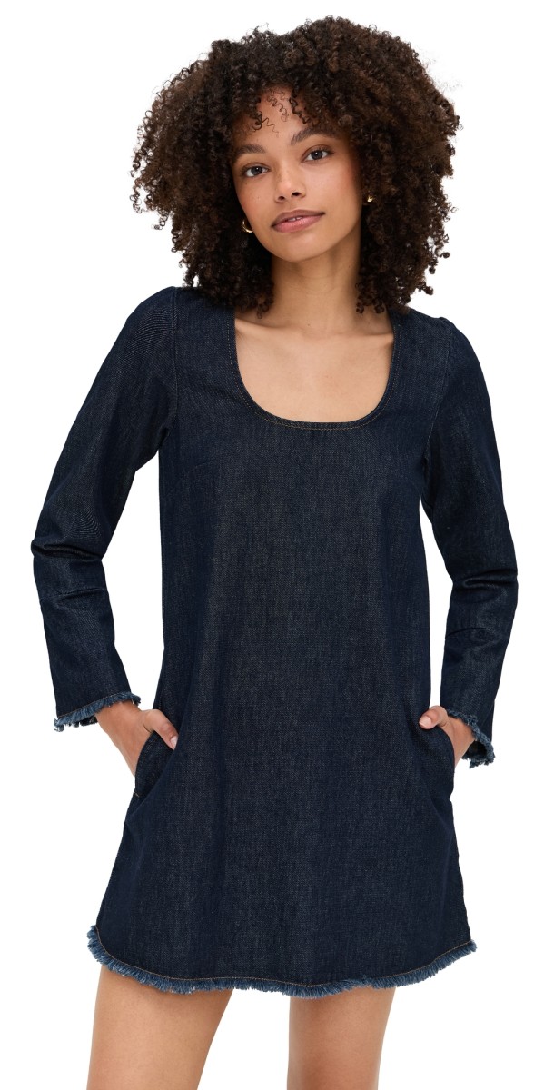 ALIGNE Lucas Denim Mini Dress Indigo