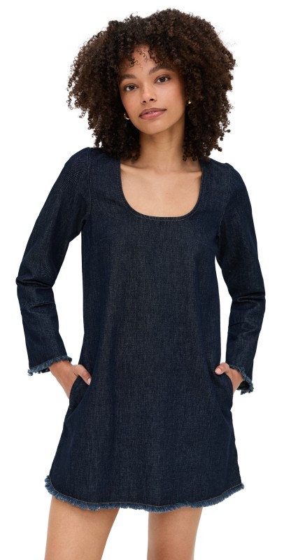 ALIGNE Lucas Denim Mini Dress Indigo