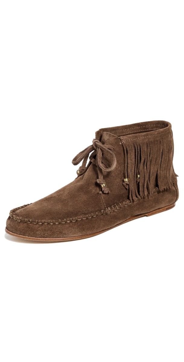 Freda Salvador Camila Moccasins Sesame Suede