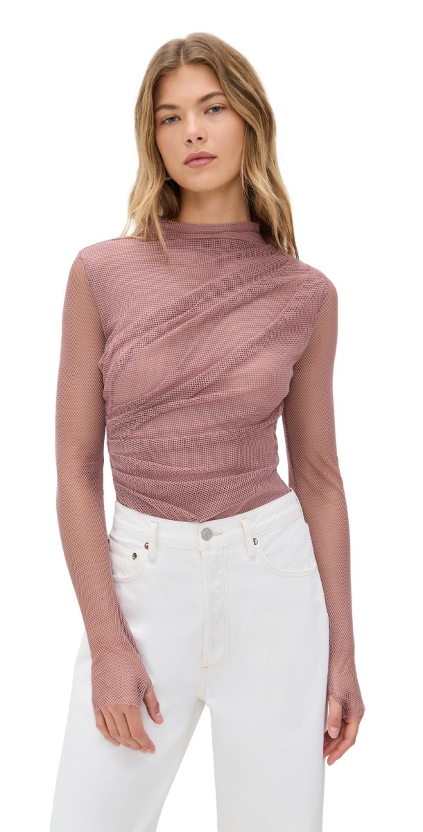 Free People On My Way Thong Bodysuit Petals