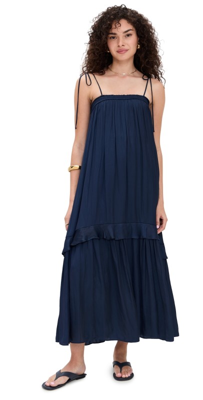 La Ligne Fleur Dress Midnight
