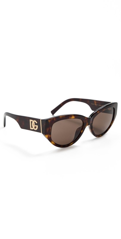 Dolce & Gabbana Cateye Sunglasses Havana