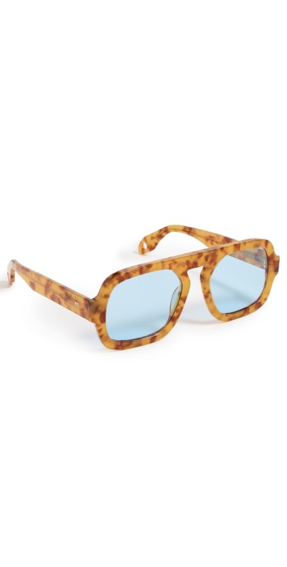 Elisa Johnson Jane Sunglasses Blonde Tortois