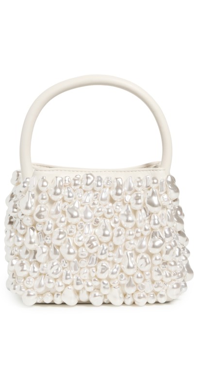 Cult Gaia Solene Top Handle Bag Pearl
