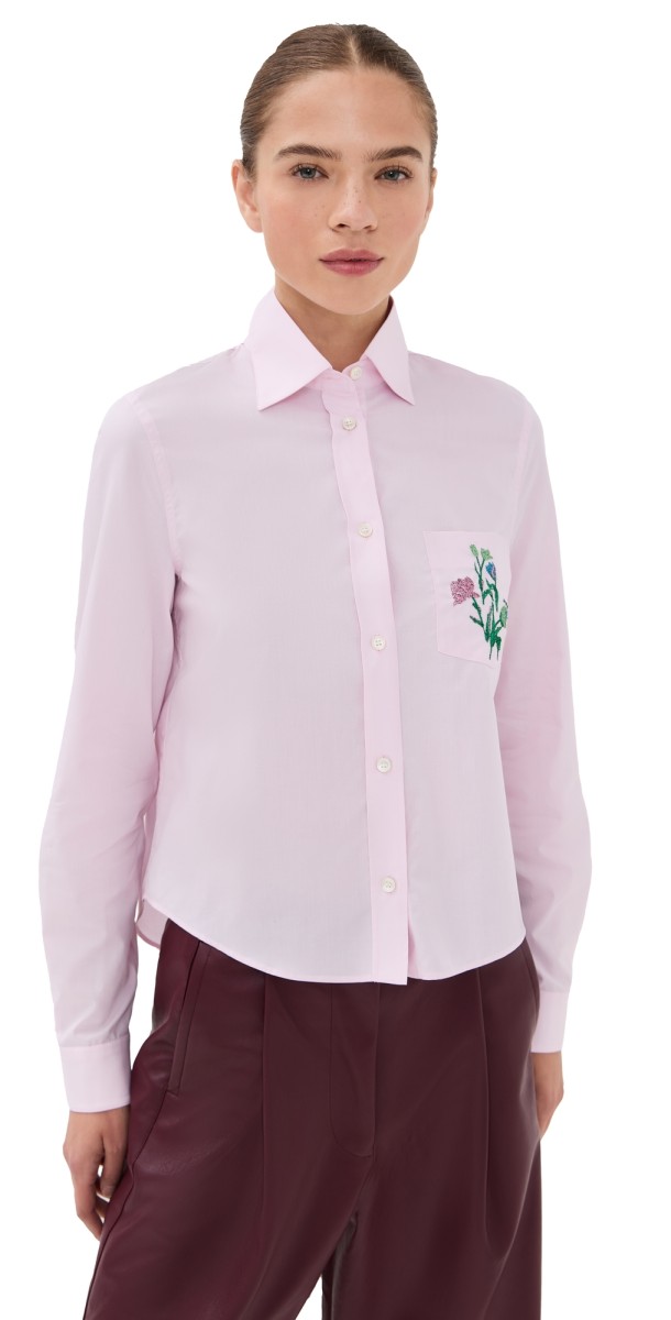 Marni Button Down Shirt Pink Gummy