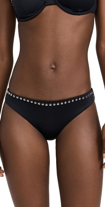 SIMKHAI Kassy Bikini Bottoms Black