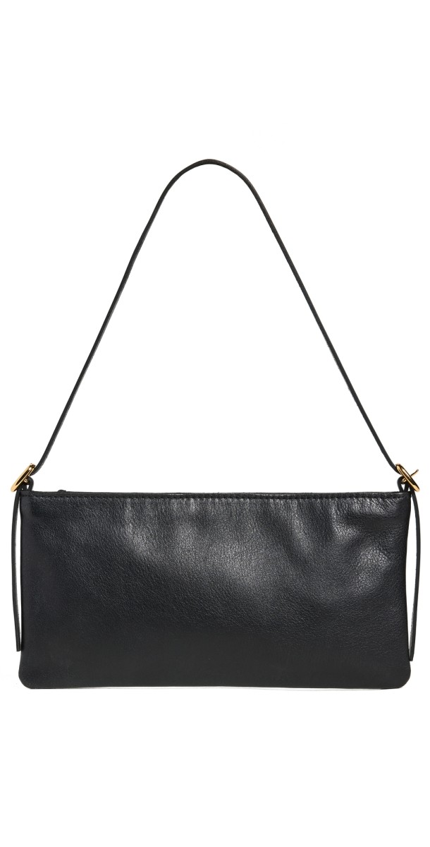 Madewell Mini Leather Shoulder Bag True Black