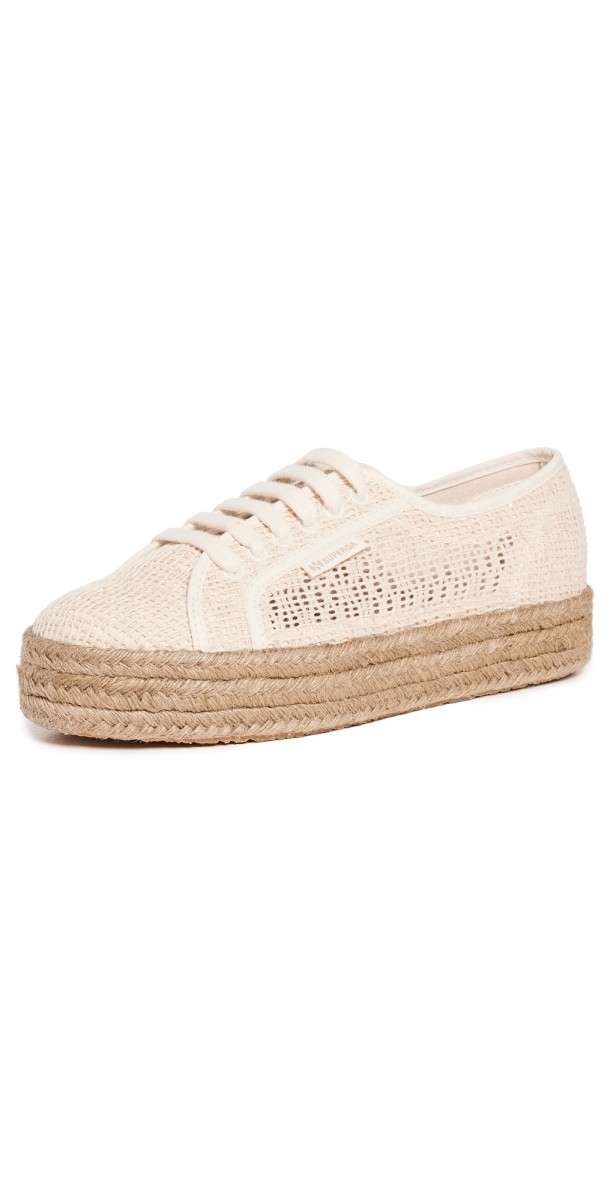 Superga 2730 Rope Espadrille Sneakers Beige Raw