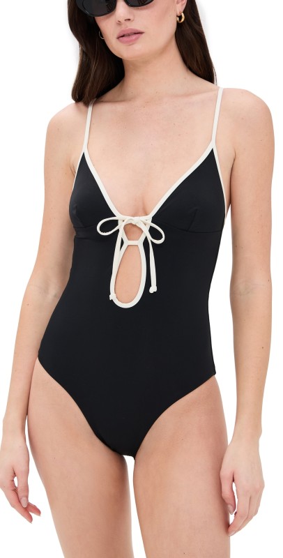 Onia Soleil One Piece Black/Egret