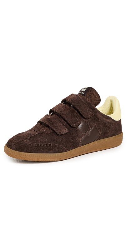 Isabel Marant Beth Sneakers Chocolate/Light Yellow