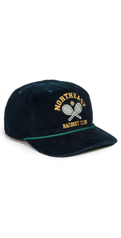 Polo Ralph Lauren Corduroy Vintage Trucker Cap Aviator Navy