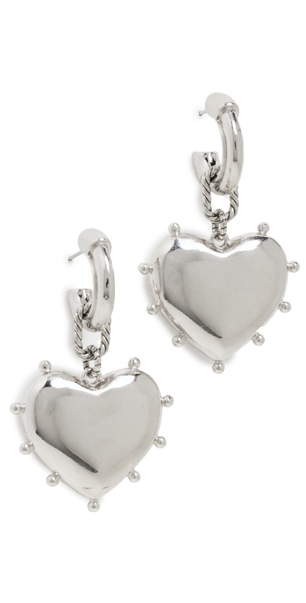 Elizabeth Cole Darlene Earrings Silver
