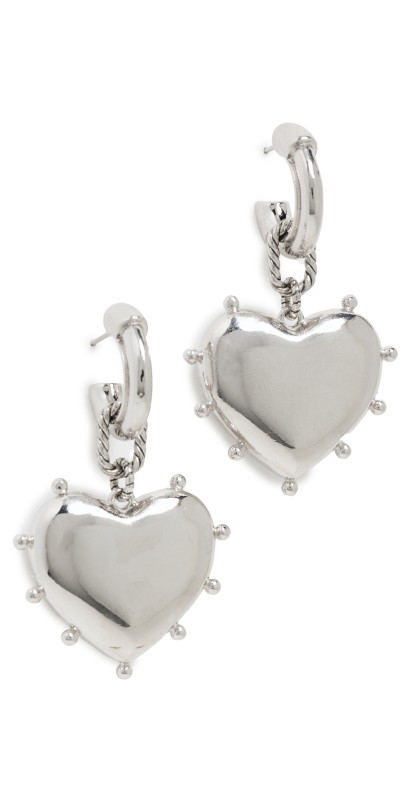 Elizabeth Cole Darlene Earrings Silver