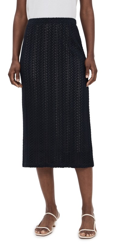 Vince Midi Skirt Coastal