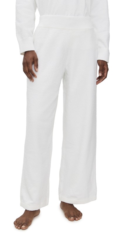 Eberjey Recycled Boucle Pants Ivory
