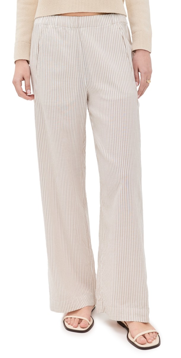 Velvet x Cleo Wade Kelly Pants Oatmeal