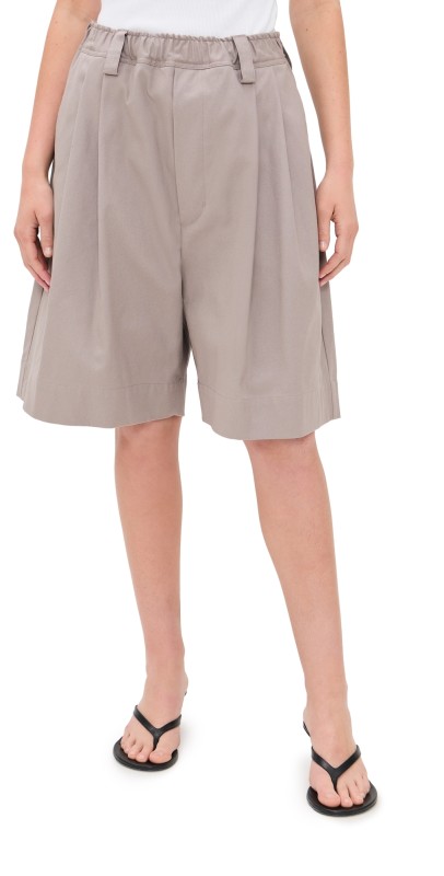 Meryll Rogge Drawstring Chino Shorts Clay