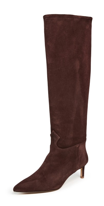 Ulla Johnson Carolina Knee High Boots Dark Brown