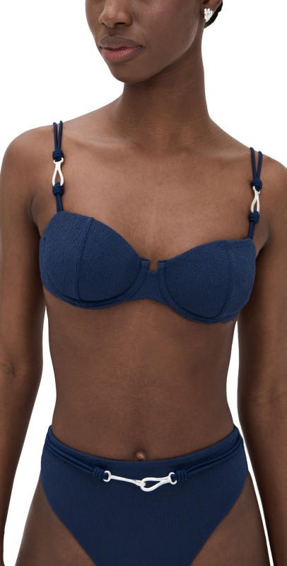 ViX Paula Hermanny Firenze Alba Nissi Top Blue