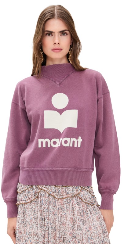 Isabel Marant Étoile Moby Sweatshirt Raspberry/Ecru