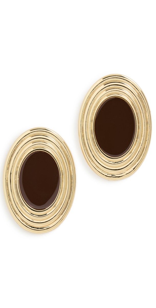 Heaven Mayhem Rowan Earrings Gold/Brow