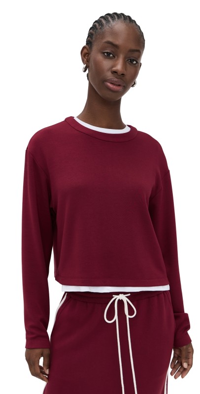 LE BOP Danica Crop Top Black