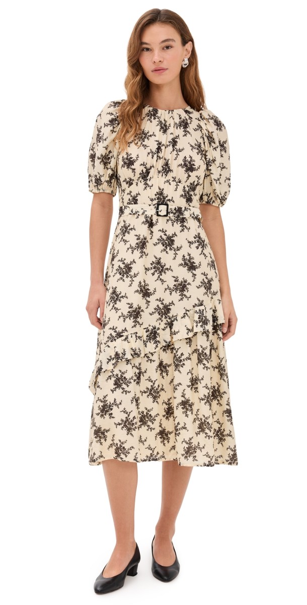 Sea Joan Short Sleeve Dress Cream