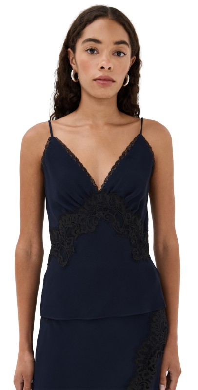 Veronica Beard Lindsey Top Navy