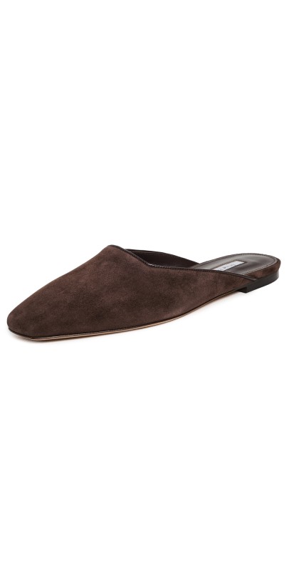 Emme Parsons Flat Mules Espresso