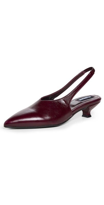 ALOHAS Eros Mules Burgundy