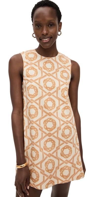 ALEXIS Anicka Dress Ivory/Orange