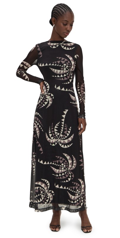 Dress To Palm Maxi Dress Coqueiral Print