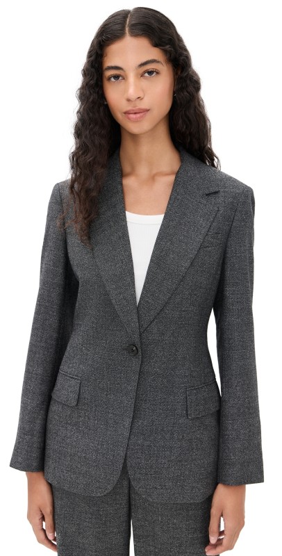 Theory Marled Lynnia Blazer Pepper Multi