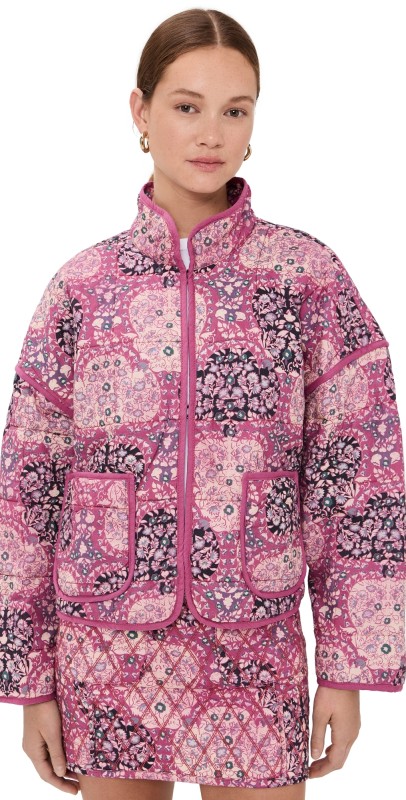 Free People Chloe Jacket Sweethearts Combo