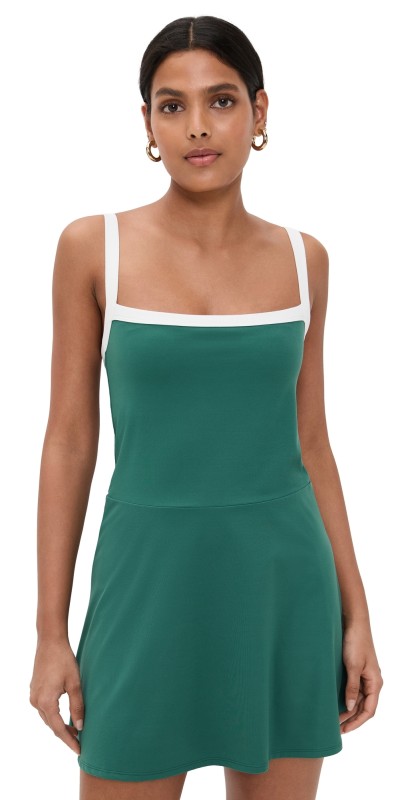 Splits59 Monah Rigor Dress Arugula/White
