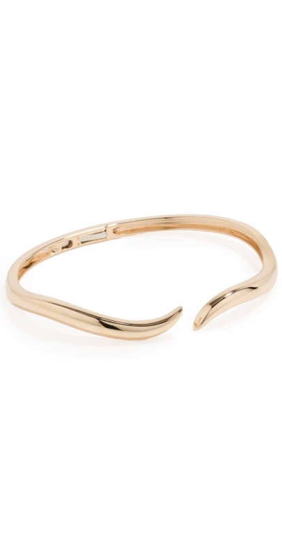 Stephanie Gottlieb 14k Gold Wave Cuff Yellow Gold