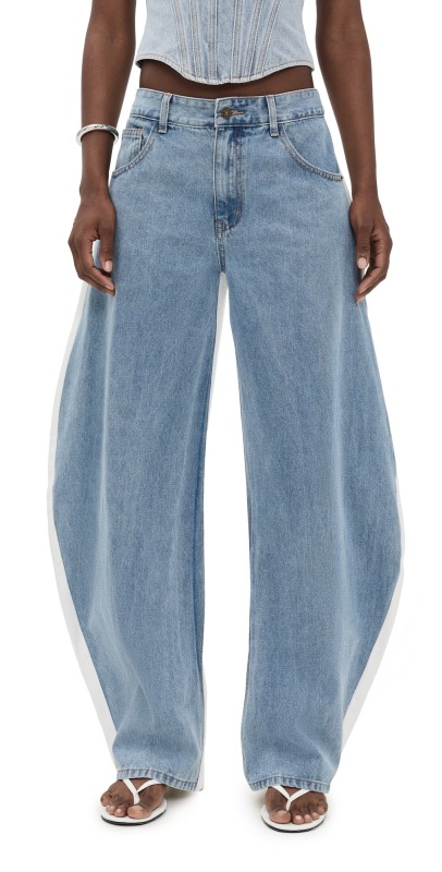 Lioness Horseshoe Jeans Porcelain Blue