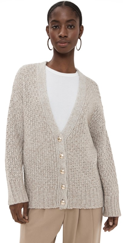 Sablyn Slouchy Cardigan Ecogravel Multi