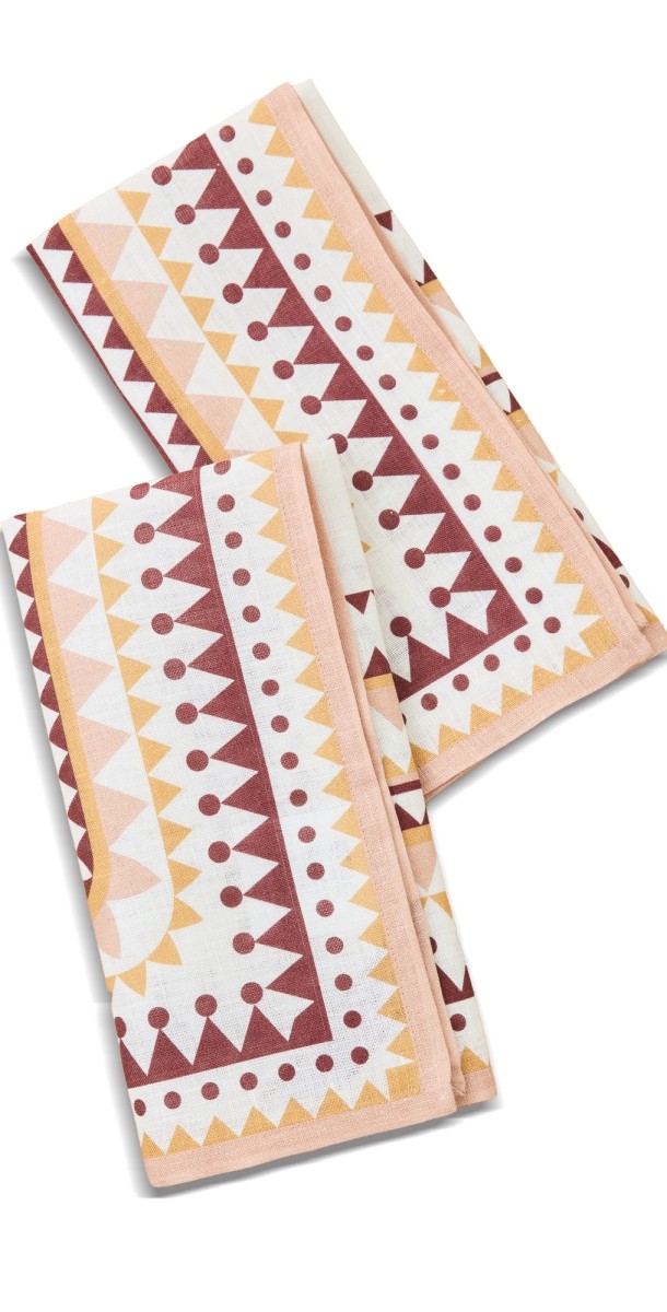 La DoubleJ Large Napkins Set of 2 (45x45) Doric Placé