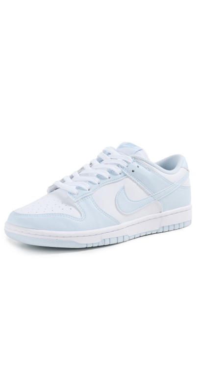 Nike Nike Dunk Low Leather Sneakers White/Blue Tint