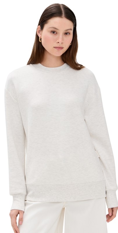 Varley Gabriella Sweatshirt Ivory Marl