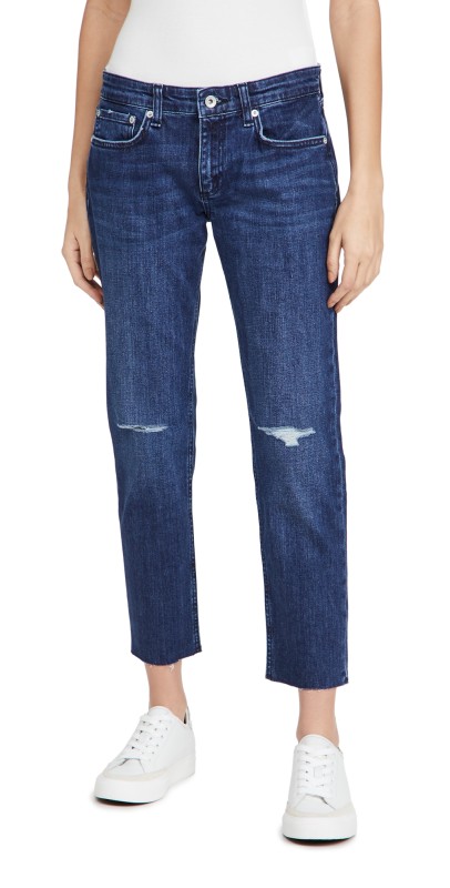 rag & bone Dre Low Rise Slim Boyfriend Jeans Emory