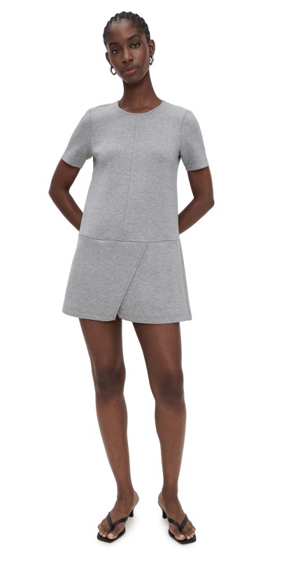 The Garment Nice Mini Dress Grey Melange