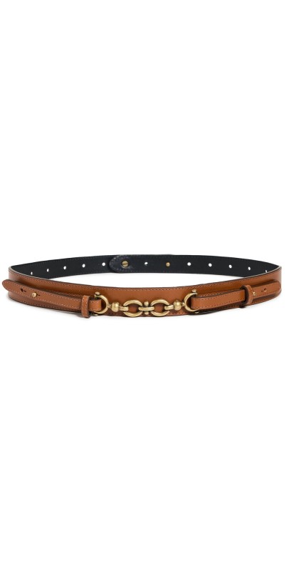 FRAME Equestrian Belt Cognac