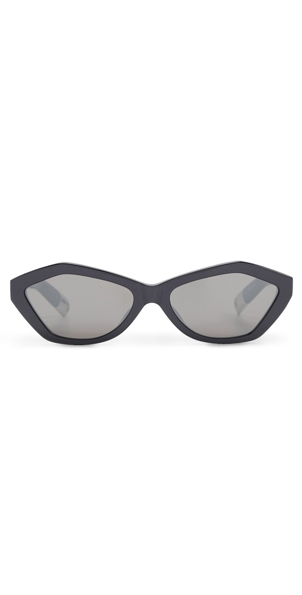 Jacquemus Bambino Sunglasses Metallic Gun/Silver